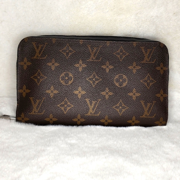 Louis Vuitton Other - Louis Vuitton Monogram Macassar Zippy XL Brown Long Wallet